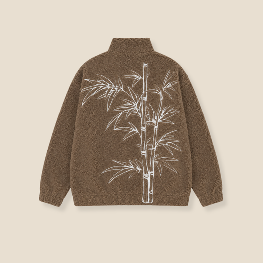 Bamboo Garden Sherpa Zip Jacket