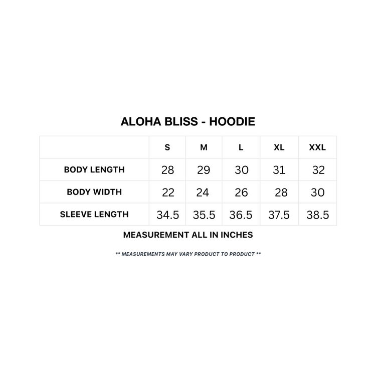 Aloha Bliss - Hoodie