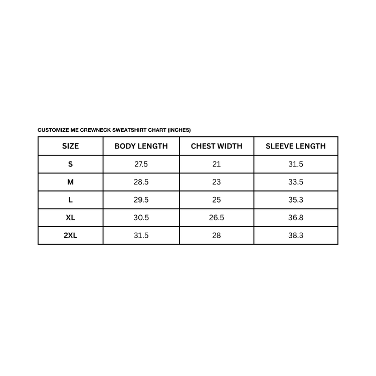 Customize Me - Sweatshirt