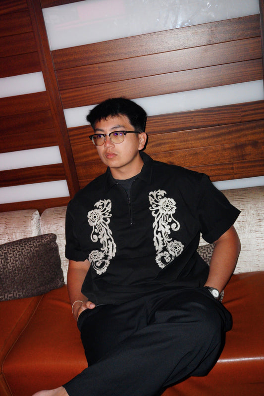Remembered - Zip Collar Polo