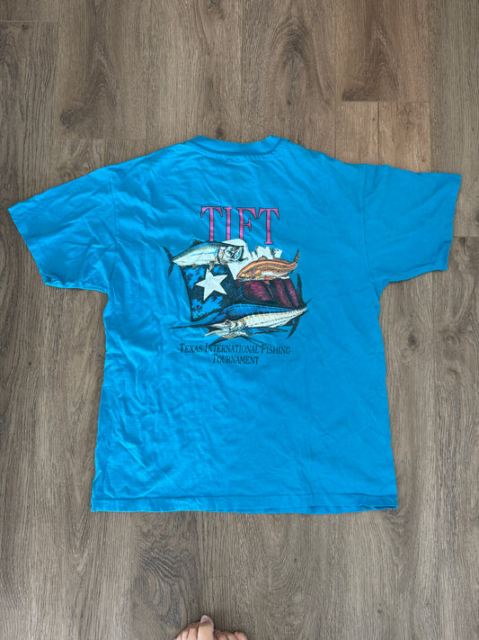 Texas International Fishing Tournament (TIFT) x Port Isabel South Padre Island - Pocket Tee