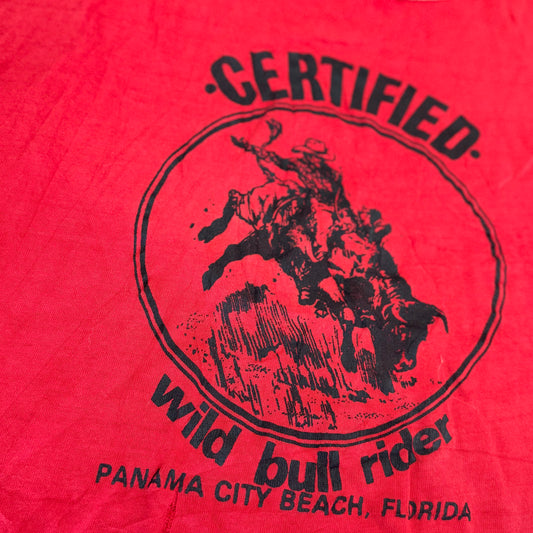 Certified Wild Bull Rider - Knit Tank Jersey