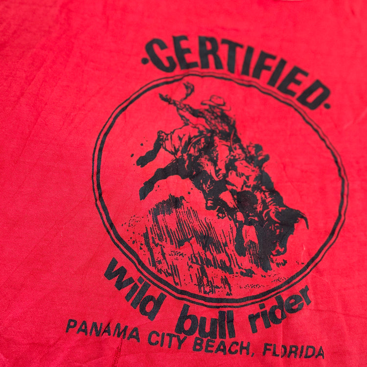 Certified Wild Bull Rider - Knit Tank Jersey
