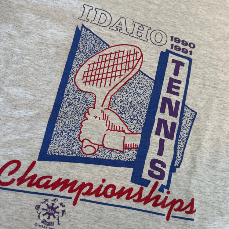 Idaho 1990-1991 Tennis Championships - Tee