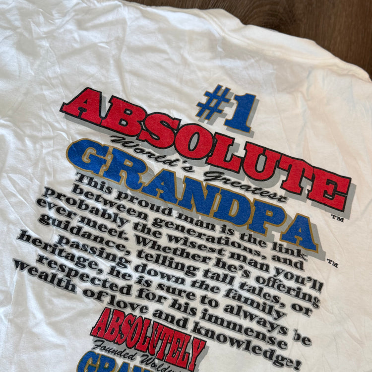 #1 Absolute World's Greatest Grandpa - Tee