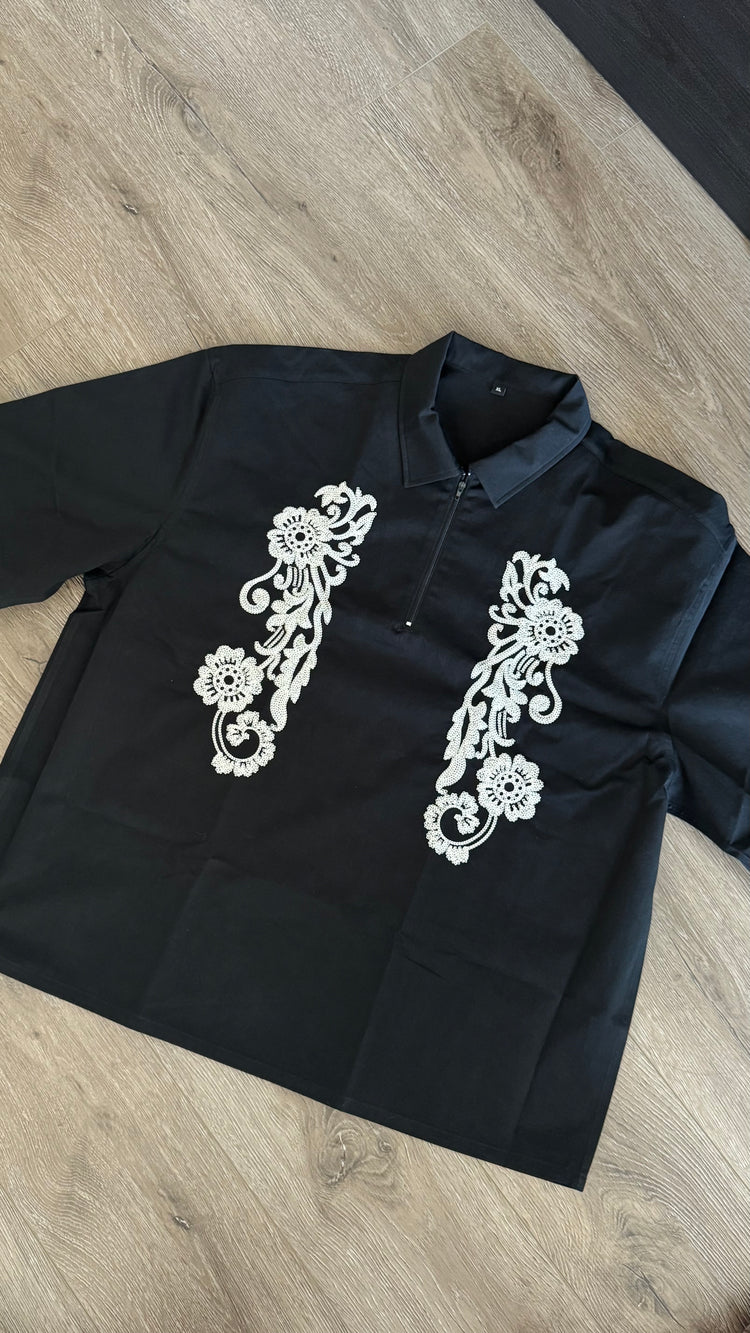 Remembered - Zip Collar Polo