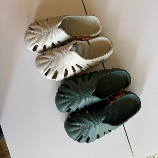 Unsent Studios - Monstera Slippers
