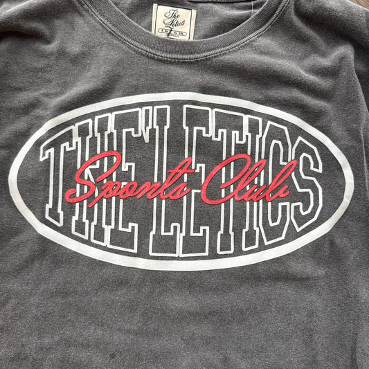 LA LETICS SPORTS CLUB - Long Sleeve Tee (WASHED GREY)