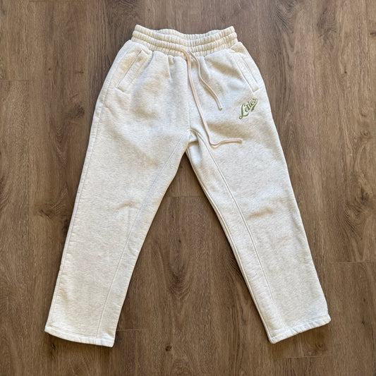 LETICS SWEATS - SWEATPANTS (HEATHER OATMEAL)