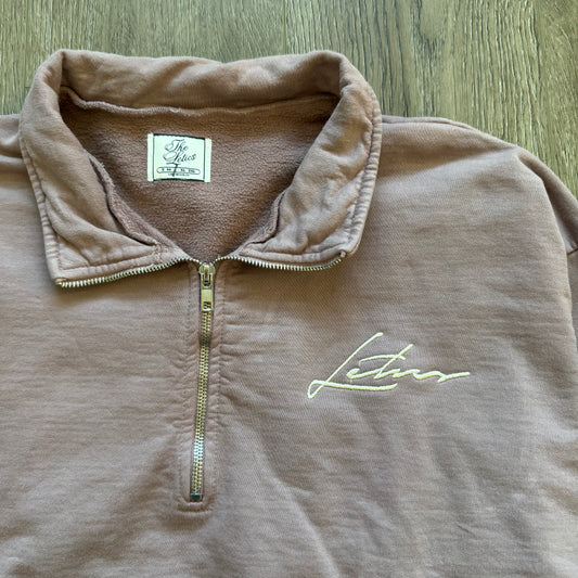 LETICS ESSENTIALS - QUARTER-ZIP
