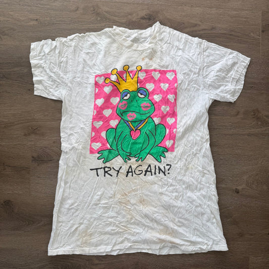 Try Again? Frog Kisses - Tee
