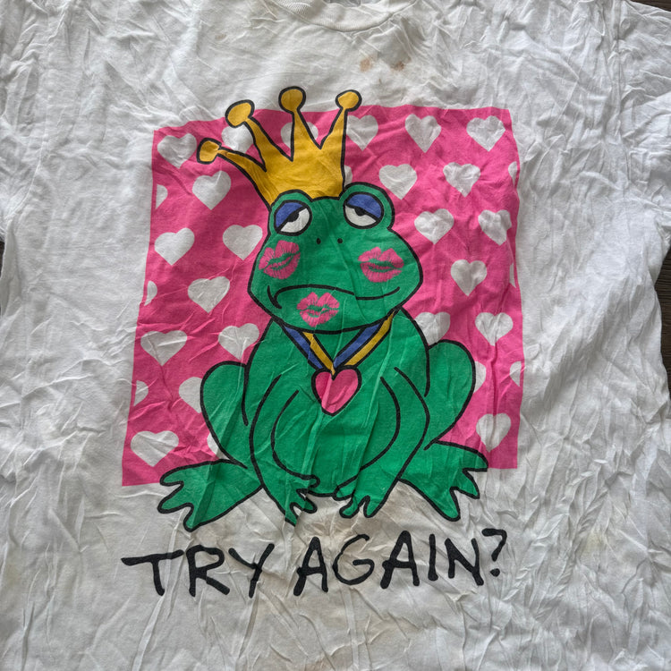 Try Again? Frog Kisses - Tee