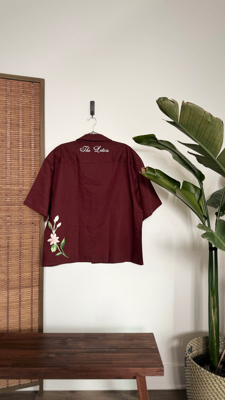 Sampaguita Button-Up