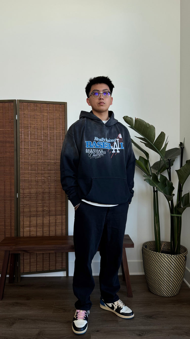 Dodgers Ruined Baseball - Heavyweight Hoodie