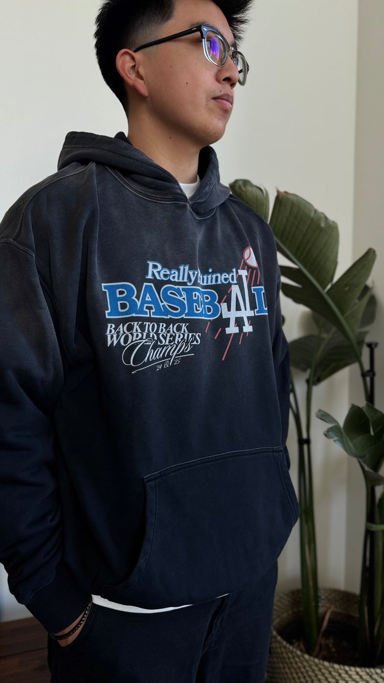 Dodgers Ruined Baseball - Heavyweight Hoodie