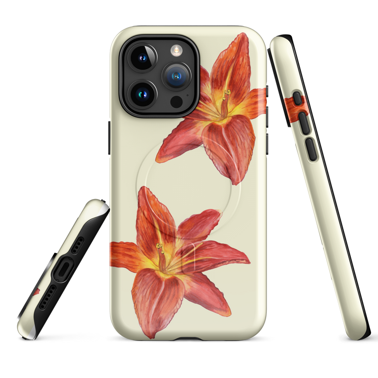 Tiger Lily - MagSafe/Magnetic Tough Phone Case