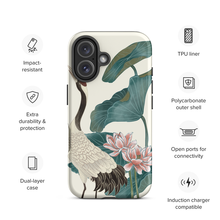 Whispers of the Lotus - Tough iPhone Case