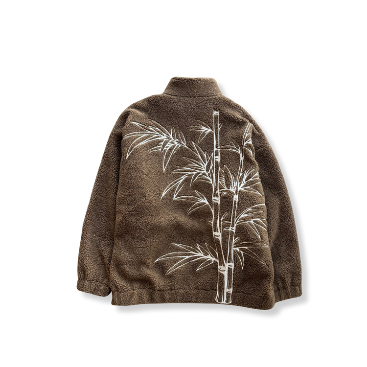 Bamboo Garden Sherpa Zip Jacket (Pre-Order)