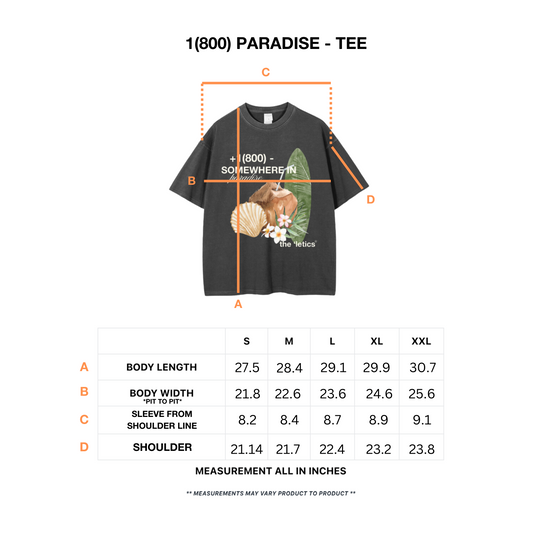 1(800) Paradise  - Tee