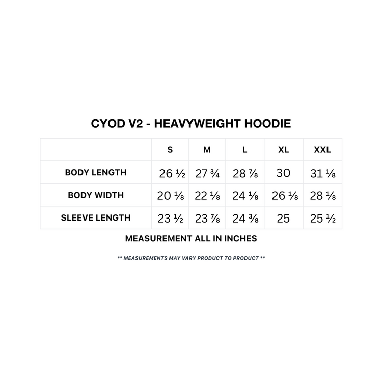 CYOD - Heavyweight V2 Hoodie