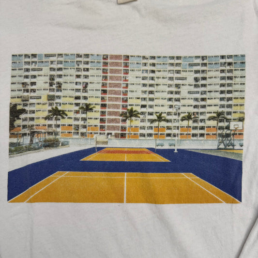 Hong Kong Colorful Basketball Court - Long Sleeve Tee
