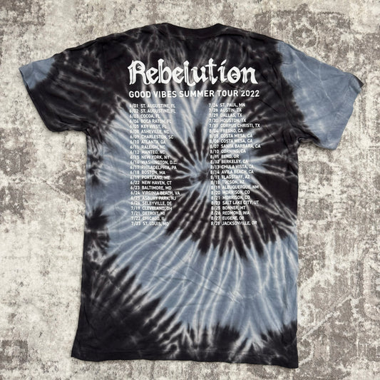 Rebelution 'Good Vibes Summer Tour 2022' - Tie Dye Tee
