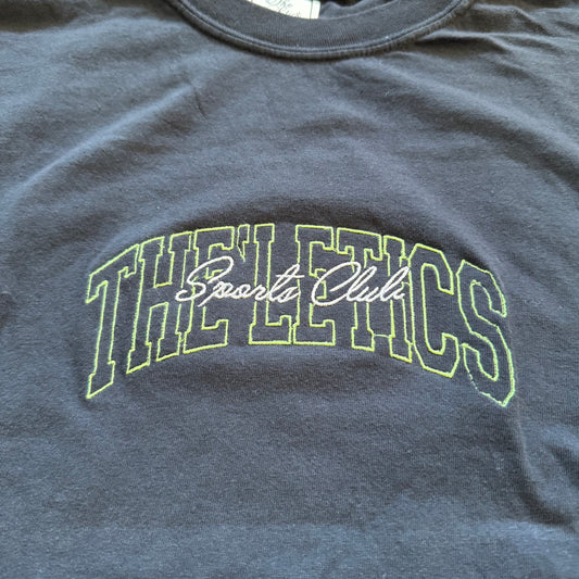 LETICS SPORTS CLUB - Tee (JET BLACK)