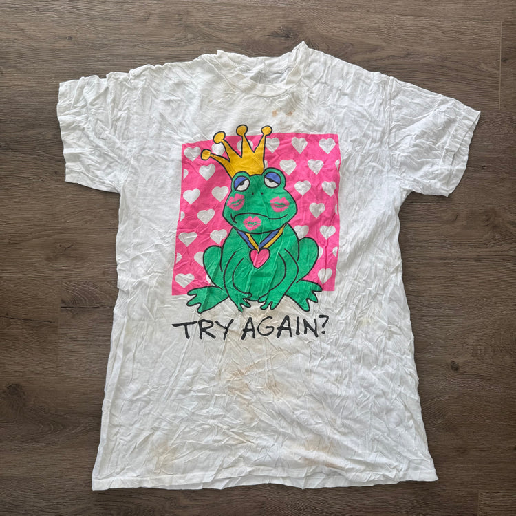 Try Again? Frog Kisses - Tee