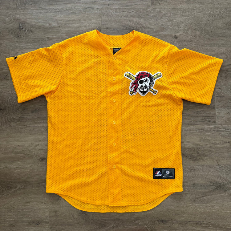 Pittsburgh Pirates Majestic - Mesh Batting Practice Jersey