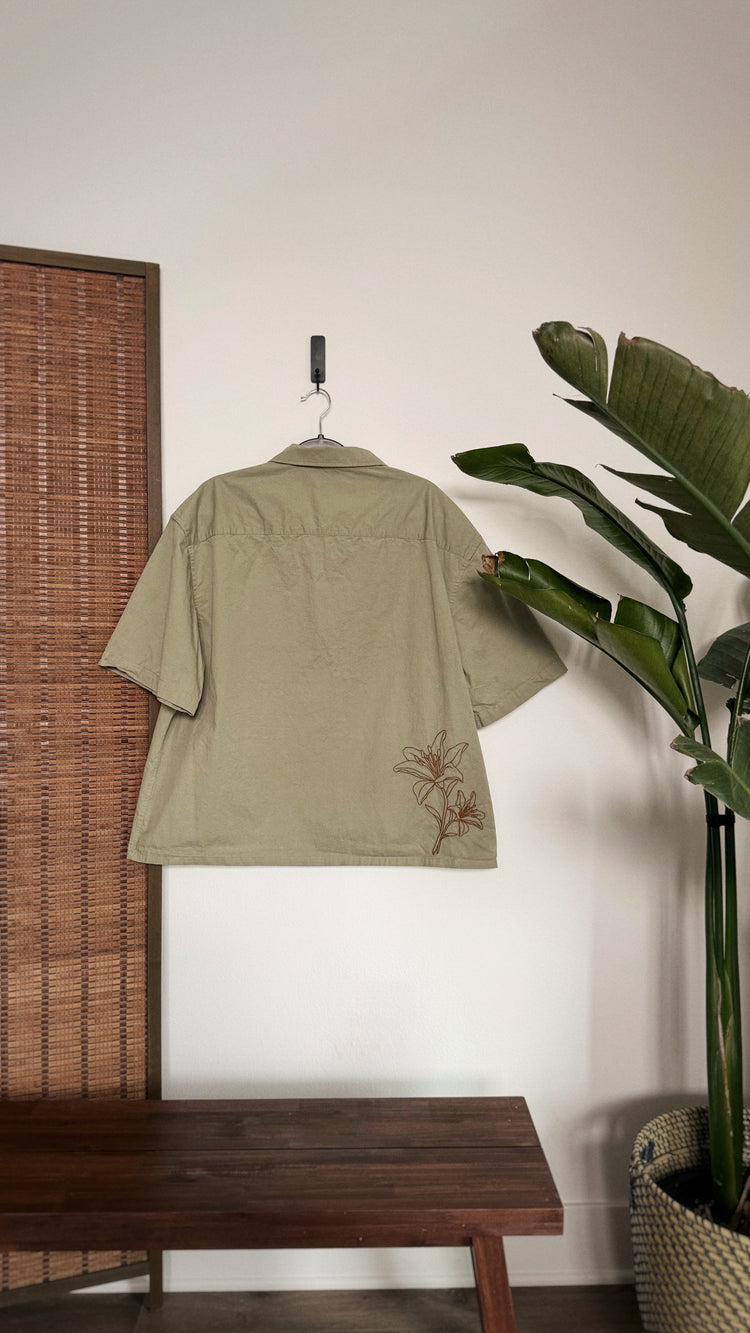 Tiger Lily Button-Up