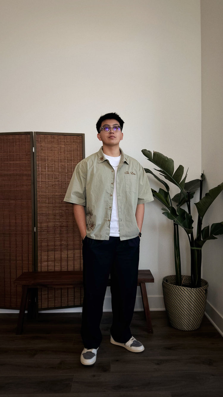 Tiger Lily Button-Up