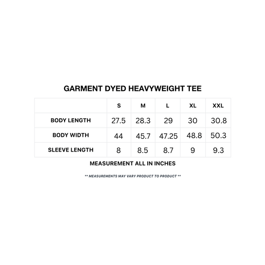 Heat Check - Garment Dyed Heavyweight Tee