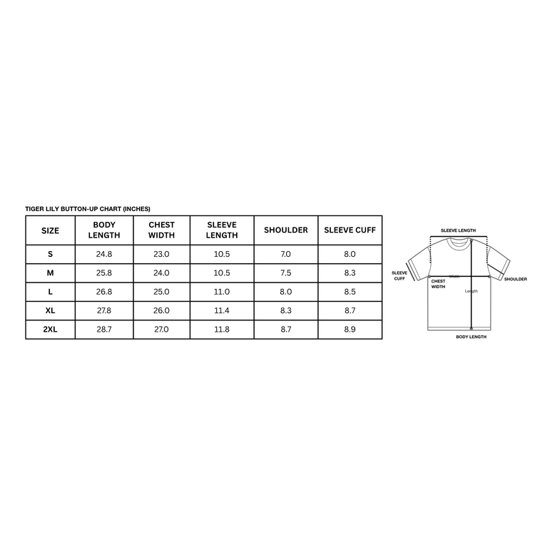 Tiger Lily Button-Up