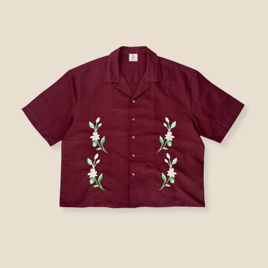 Sampaguita Button-Up