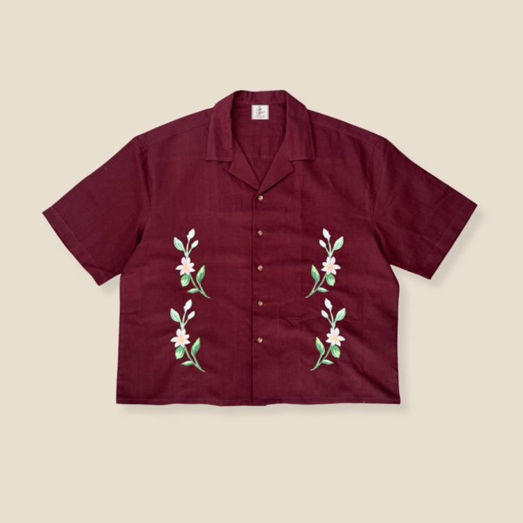 Sampaguita Button-Up