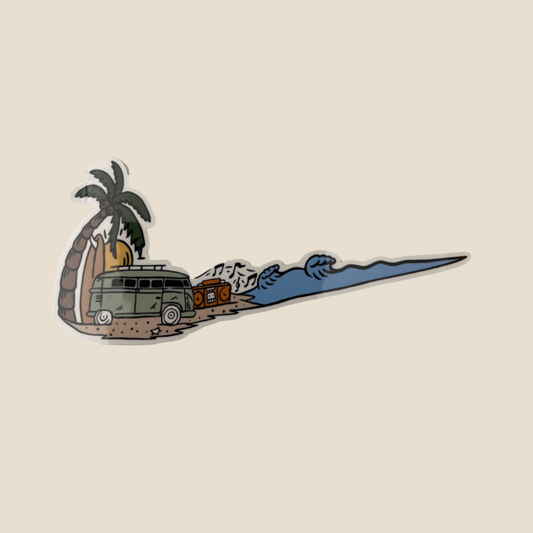 Beachside Blues - Sticker