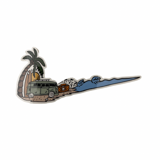 Beachside Blues - Sticker